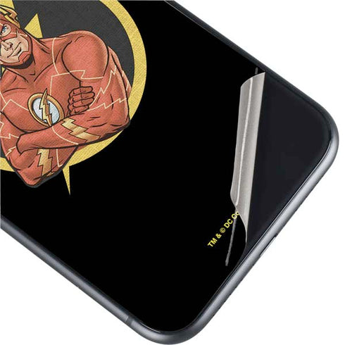 DC Comics The Flash Folded Arms Pose iPhone 11 Skin